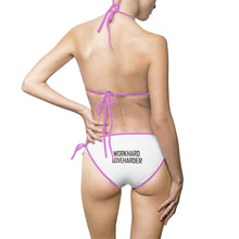 #Workhard #LoveHarder Women's Bikini Swimsuit