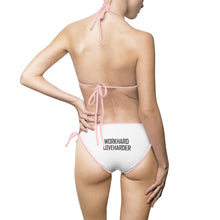 #Workhard #LoveHarder Women's Bikini Swimsuit